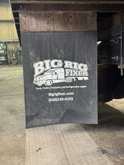 Big Rig Fixer Mudflap 24" x 30" x 1/4"